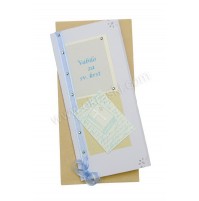 Vabilo za krst - modro 01