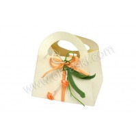 Poročni konfet - torbica /marelični Poročni konfet - torbica /marelični