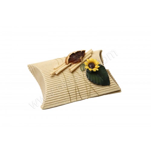 Poročni konfet - natur škatlica/sončnica Poročni konfet - natur škatlica/sončnica