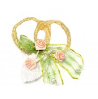 Poročni naprsni šopek - mešan Poročni naprsni šopek - mešan