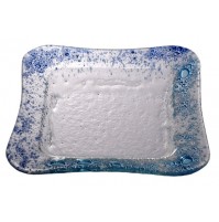 Steklene skodelice - turkizno/modre (komplet)