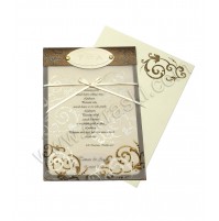 Poročna zahvala - čokoladno rjava - Eol Poročna zahvala - čokoladno rjava - Eol