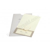 Poročna zahvala - bež - Kronos Poročna zahvala - bež - Kronos