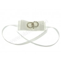 Poročna zapestnica - bela/prstana Poročna zapestnica - bela/prstana