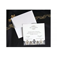 Vabilo - belo/grajsko Vabilo - belo/grajsko