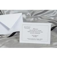 Vabilo - belo/okvirček 2 Vabilo - belo/okvirček 2