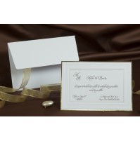 Vabilo - belo/okvirček 4 Vabilo - belo/okvirček 4