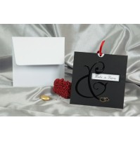 Vabilo - črno/kvadrat - izrez Vabilo - črno/kvadrat - izrez