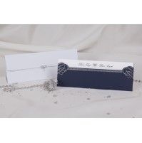 Vabilo - modro/srebrno - podolgovato Vabilo - modro/srebrno - podolgovato