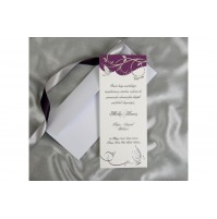 Vabilo - viola/ozko - listki Vabilo - viola/ozko - listki