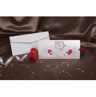 Vabilo - rdeče/puzle Vabilo - rdeče/puzle