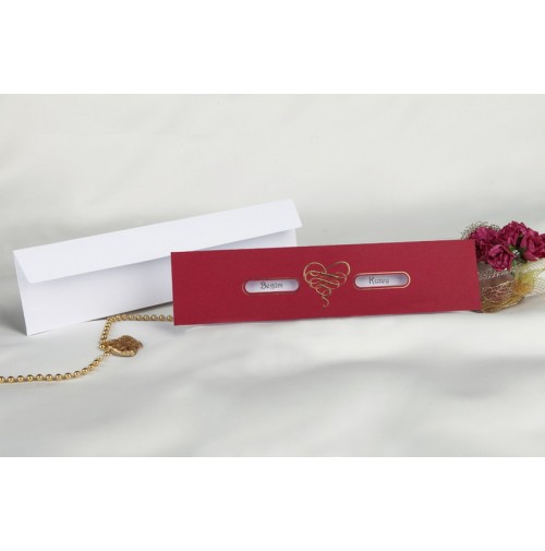 Vabilo - bordo/podolgovato - okno Vabilo - bordo/podolgovato - okno