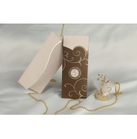 Vabilo - bež/rjavo Vabilo - bež/rjavo