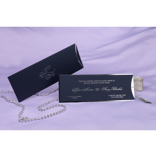 Vabilo - temno modro/pravokotnik - cofek Vabilo - temno modro/pravokotnik - cofek