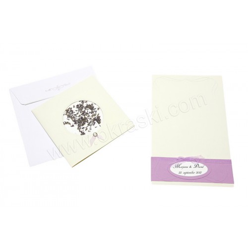 Poročni komplet - lila/sivka Poročni komplet - lila/sivka