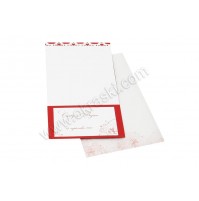 Poročna zahvala - rdeča/Amor Poročna zahvala - rdeča/Amor