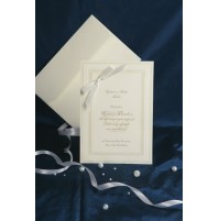 Vabilo - kvadratno z pentljo Lenka Vabilo - kvadratno z pentljo Lenka