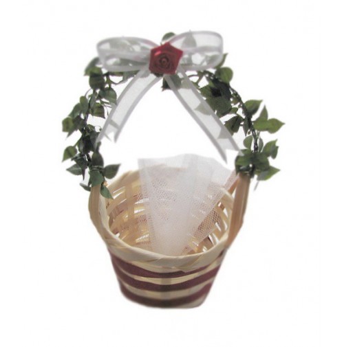 Poročni konfet - košarica/natur 2 Poročni konfet - košarica/natur 2