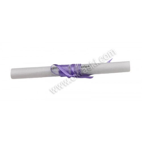 Poročna meni karta - lila 1 Poročna meni karta - lila 1