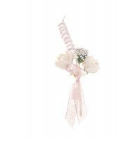 Poročni naprsni šopek - roza/vrtnica 1 Poročni naprsni šopek - roza/vrtnica 1