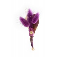 Poročni naprsni šopek - viola/lugurus Poročni naprsni šopek - viola/lugurus