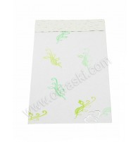 Poročna zahvala - zelena Poročna zahvala - zelena