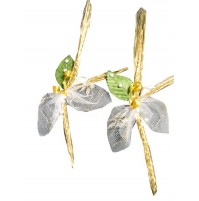 Poročni naprsni šopek - belo/zlat-klasje Poročni naprsni šopek - belo/zlat-klasje