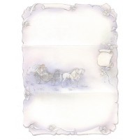 Vabilo - sinje modro/mladoporočenca Vabilo - sinje modro/mladoporočenca