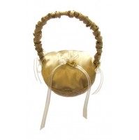 Poročna blazinica - košarica/mala/zlata Poročna blazinica - košarica/mala/zlata