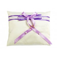 Poročna blazinica - lila-vijola/kvadrat