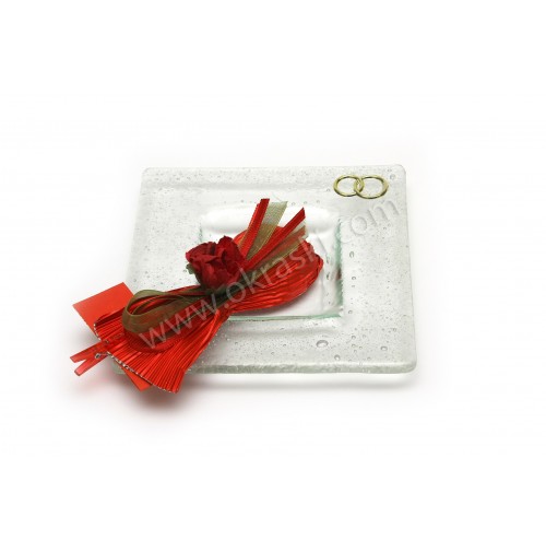 Poročni konfet - steklo - čokolada 01 Poročni konfet - steklo - čokolada 01