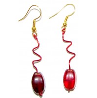 Rdeči uhani - strela