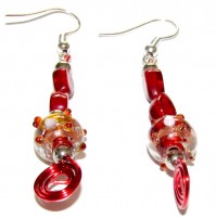 Rdeči uhani - polž