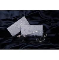 Vabilo - lila/srebrno vršički Vabilo - lila/srebrno vršički